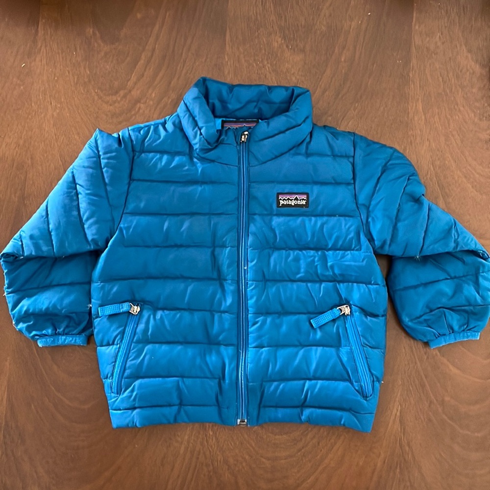 Blue Patagonia Toddler Jacket 18m